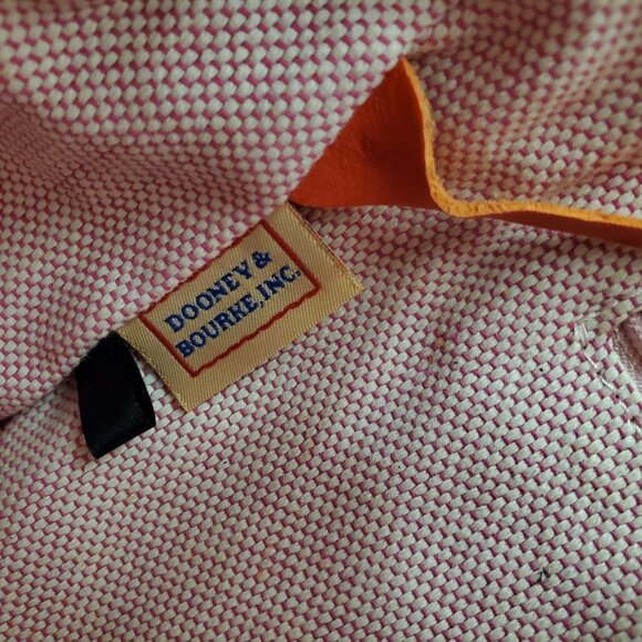 Dooney & Bourke J8611892 Pumpkin Orange Ostrich Leather Medium Hobo Shoulder Bag - Picture 9 of 16